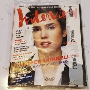 NEW Interview Magazine Jennifer Connelly Feb 2004 Factory Sealed